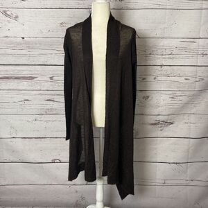 united colors of benetton sweater Womens M Brown Mohair Blend Cardigan